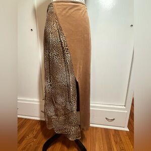 Vintage Italian Suede skirt